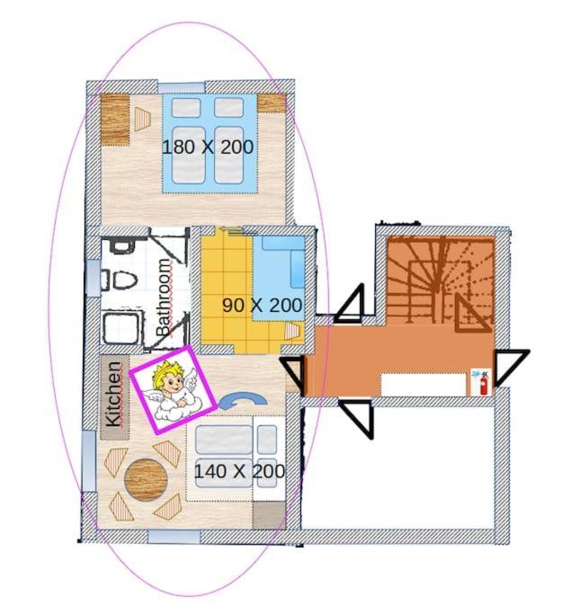 Apartament Zum Engelreich Ruhig, Laendlich, Stadtnah *